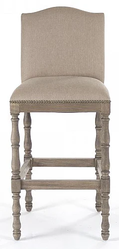 Zentique Aria Bar Stool in Beige (Set of 2) ZEN101 Barstool