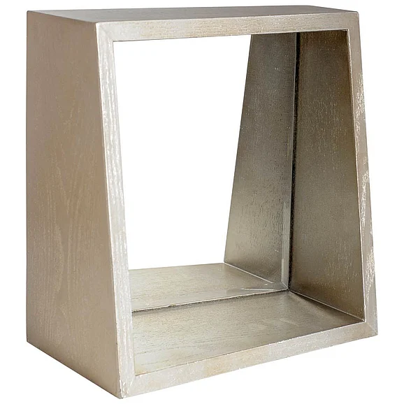 Mercana Barra 14X14 Champagne Wood Mirror Box 37269 PROMO