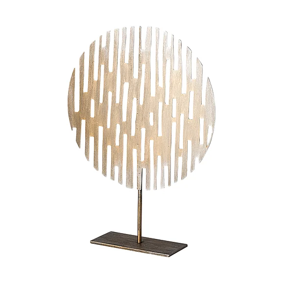 Mercana Ezra (Large) 13L x 3W Gold Metal Circular Decorative Object 68811
