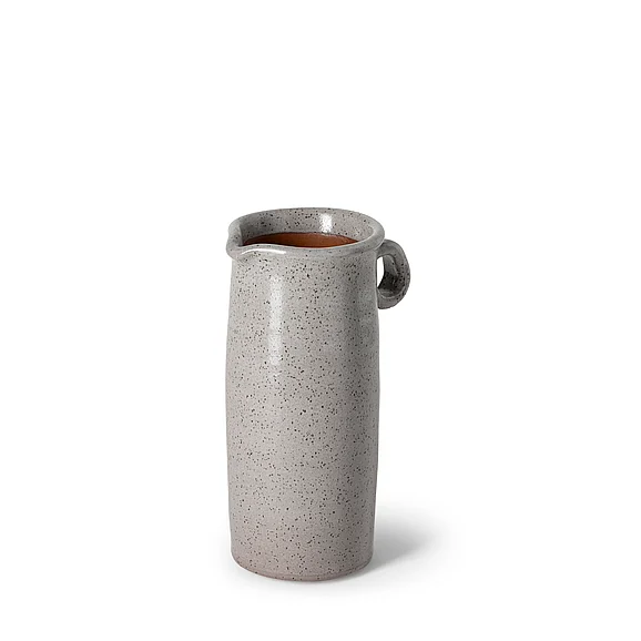 Mercana Frieda Small Freckled Gray Ceramic Jug 68917