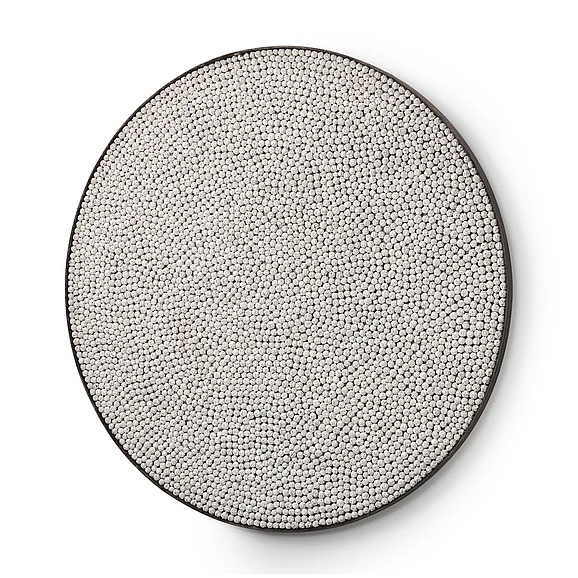 Mercana Varoona Decorative Wall Object Featuring Rudraksha Stones 68897