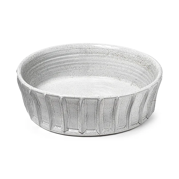 Mercana Silone (Large) 16L x 16W White Ceramic Bowl 68904 PROMO