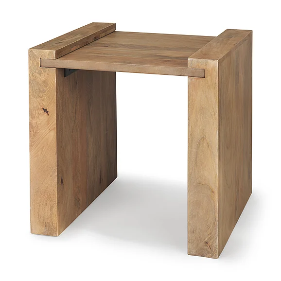 Mercana Athelia Light Wood Accent Table 70151 PROMO