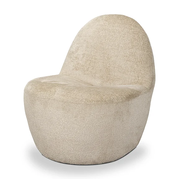 Mercana Beverly Beige Chenille Accent Chair 70374 PROMO