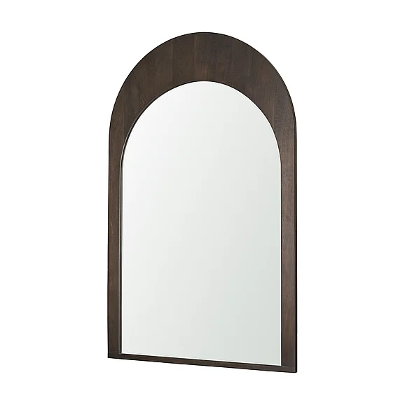 Mercana Celeste Dark Brown Medium Arched Mirror 70620 PROMO