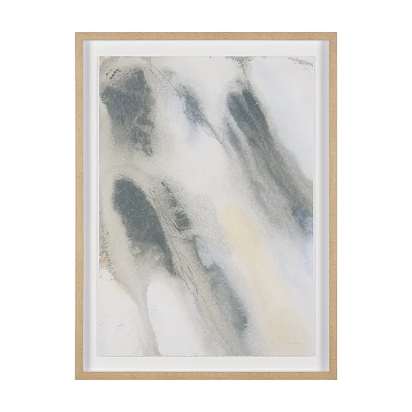Mercana Retreating Tide I by Ira Havuka a Hand Embellished Framed Art Print Matted under Glass 15684