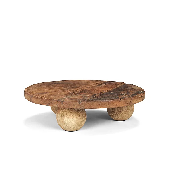 Mercana Kerra Small Solid Reclaimed Wood Tray 71186 PROMO