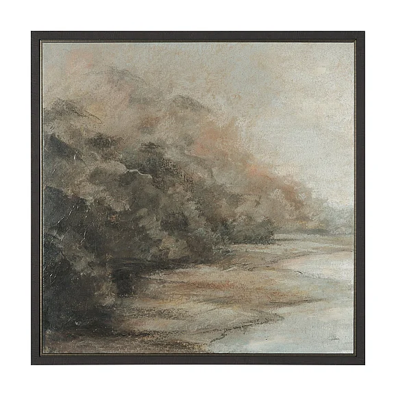 Mercana Forest Edge I by Mercana Studio Hand-Embellished Textured Framed Canvas Artwork 102734-FL