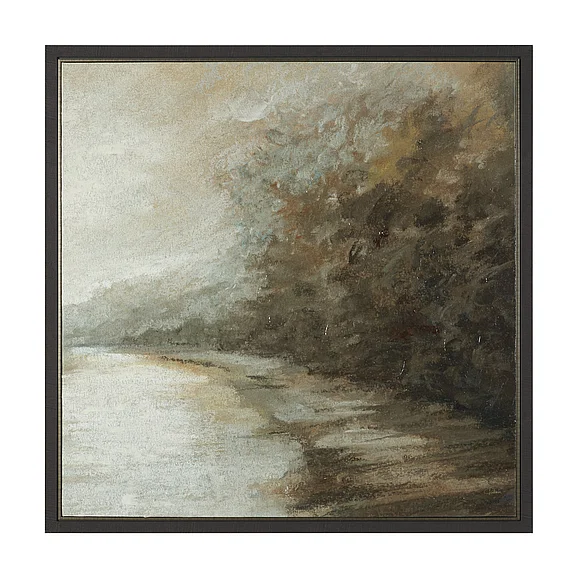 Mercana Forest Edge II by Mercana Studio Hand-Embellished Textured Framed Canvas Artwork 102735-FL