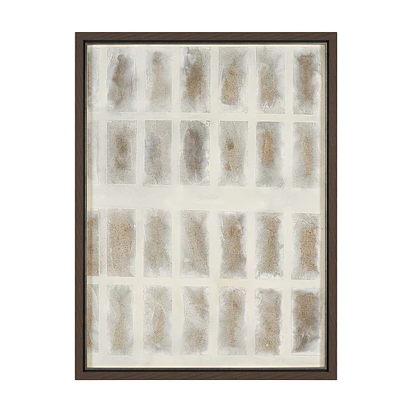 Mercana Sand & Structure II by Mercana Studio Handmade Original Framed Artwork Matted under Glass 16020