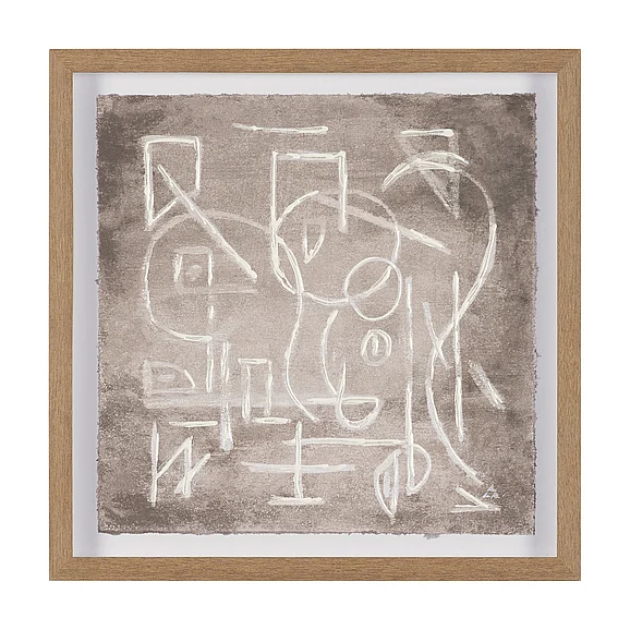 Mercana Obscure II by Mercana Studio Hand Embelished Framed Artwork Matted under Glass 16031