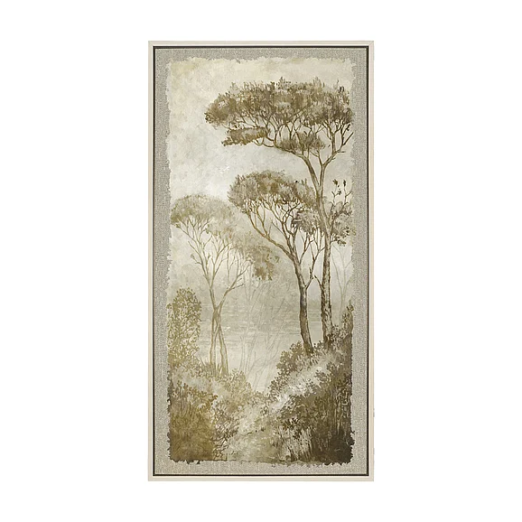 Mercana Timeless Vista III by Mercana Studio Hand-Embellished Textured Framed Canvas Artwork 102737-FL