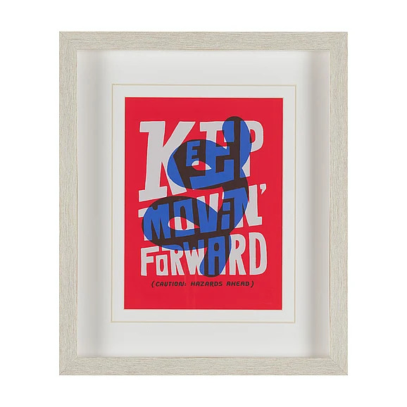 Mercana Motivation Mantra I by Michael Mullan Framed Artwork Matted under Glass 16086