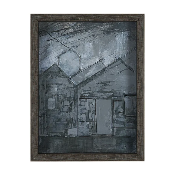 Mercana Community 1C by Mercana Studio Framed Artwork Matted under Glass 16092