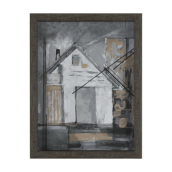 Mercana Community 2A by Mercana Studio Framed Artwork Matted under Glass 16094