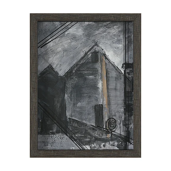 Mercana Community 2B by Mercana Studio Framed Artwork Matted under Glass 16095