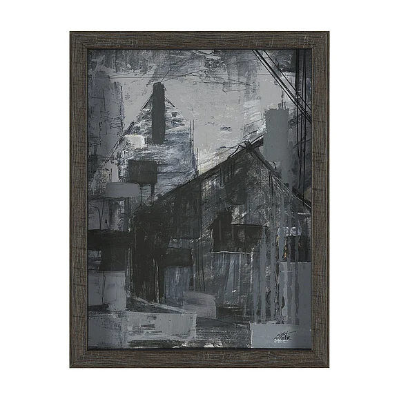 Mercana Community 4C by Mercana Studio Framed Artwork Matted under Glass 16104