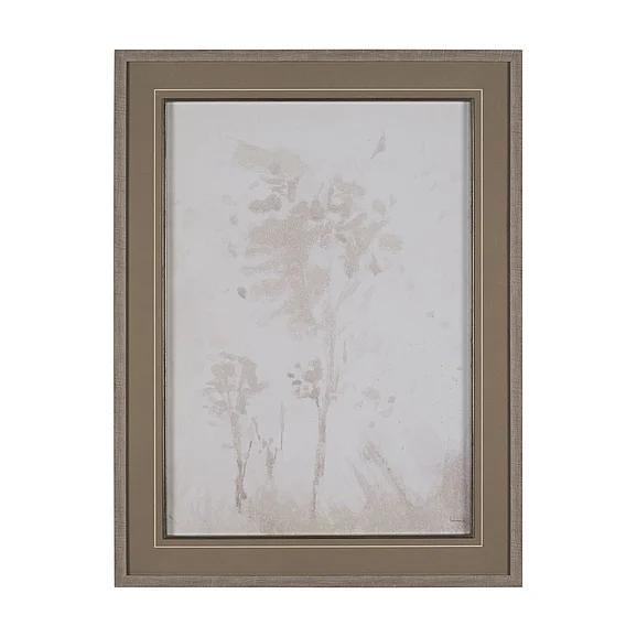 Mercana Quiet Canopy II by Mercana Studio Hand-Embellished Framed Artwork Matted under Glass 16056
