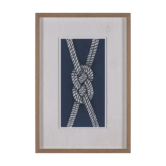 Mercana Carrick Bend by Mercana Studio Hand-Embellished Framed Artwork Matted under Glass 16074