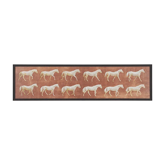Mercana Even Cadence by Eadweard Muybridge Hand-Embellished Textured Framed Canvas Artwork 102769-FS