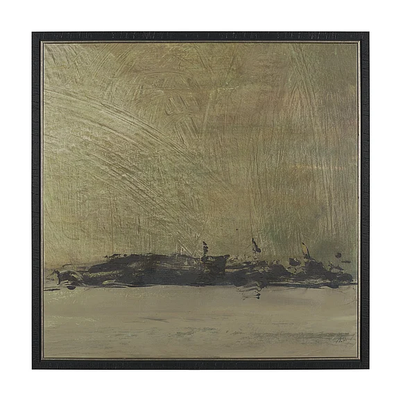 Mercana Quiet Presence II by Mercana Studio Hand-Embellished Textured Framed Canvas Artwork 102806-FL