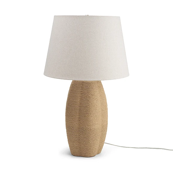 Mercana Portofino Natural Abaca Rope Table Lamp 71508-AB
