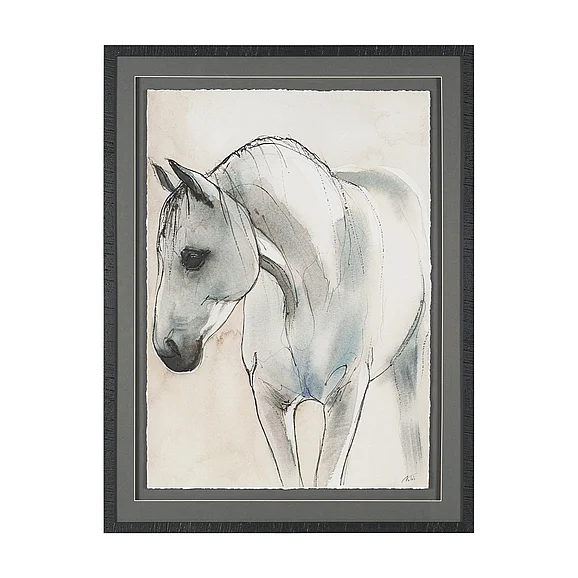 Mercana Elegant Beauties II by Mercana Studio Hand-Embellished Framed Artwork Matted under Glass 16183
