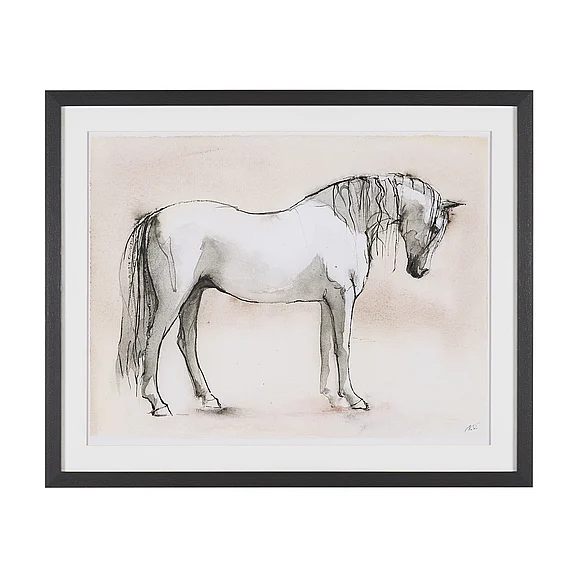 Mercana Elegant Beauties III by Mercana Studio Hand-Embellished Framed Artwork Matted under Glass 16184