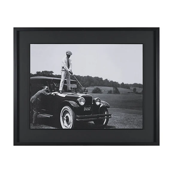 Mercana Easy Swing by The Chelsea Collection Textured FramedPhoto Print Matted under Glass 16207
