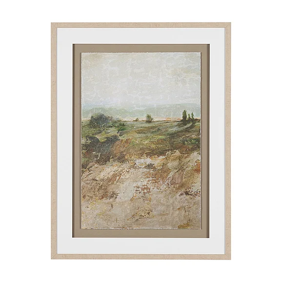 Mercana Amber Horizon III by Mercana Studio Textured Framed Artwork Matted under Glass 16230