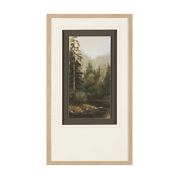Mercana Heart of the Forest II by Mercana Studio Textured Framed Artwork Matted under Glass 16241