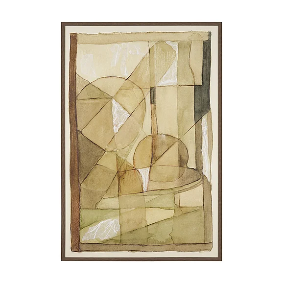 Mercana Between Tones I by Mercana Studio Hand-Embellished Textured Framed Canvas Artwork 102807-FL