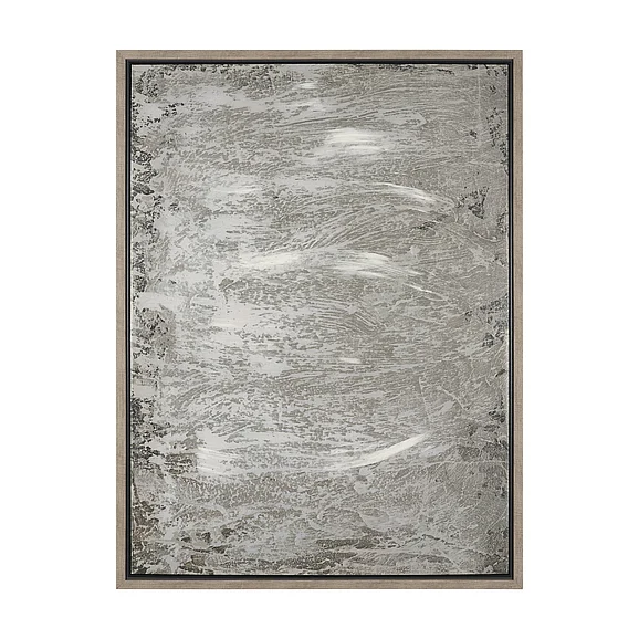 Mercana Verdant I by Mercana Studio Hand-Embellished Textured Framed Canvas Artwork 102811-FL