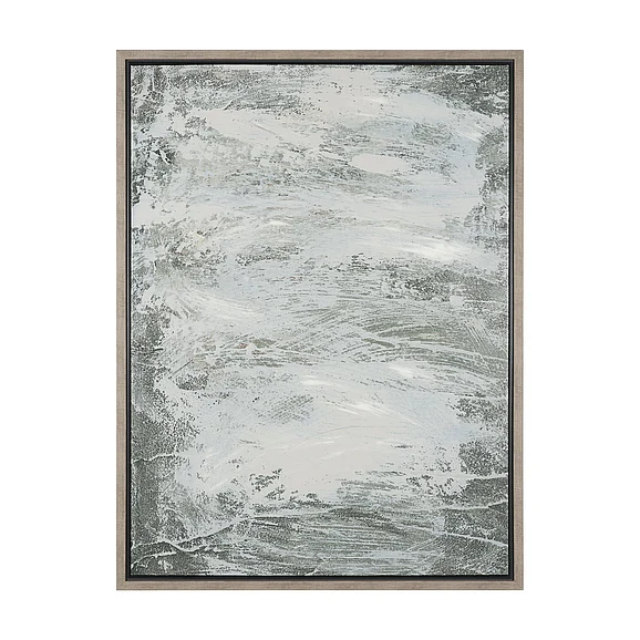 Mercana Verdant II by Mercana Studio Hand-Embellished Textured Framed Canvas Artwork 102812-FL