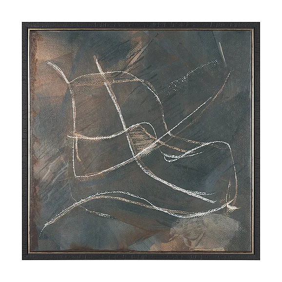 Mercana Cazim I by Mercana Studio Hand-Embellished Textured Framed Canvas Artwork 102825-FL