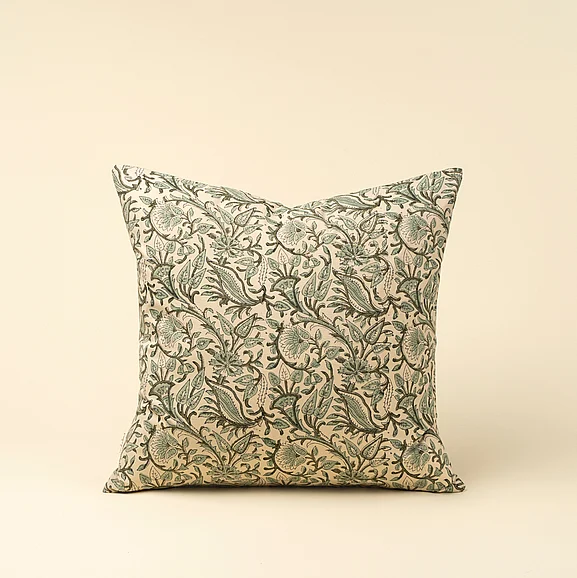 Mercana Rupi 20x20 Block Print Pillow Cover IN9557-C