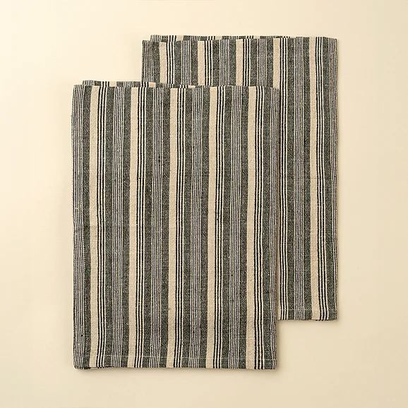 Mercana Emory Stripe Tea Towels S/2 IN6583