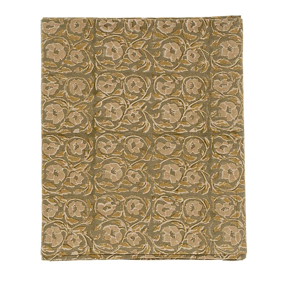 Mercana Lata Block Print Tablecloth IN6659