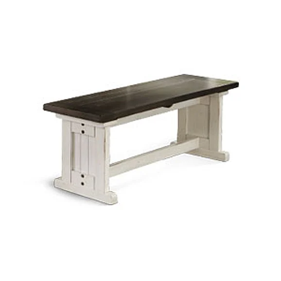 Sunny Designs Carriage House Side Bench in European Cottage 0113EC-SB