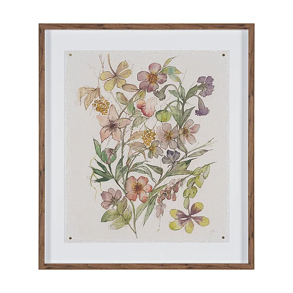 Mercana Atelier des Fleurs III by Mercana Studio Framed Artwork 16298