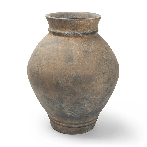 Mercana Cotto 17.9H Weathered Tall Terracotta Vase 71510