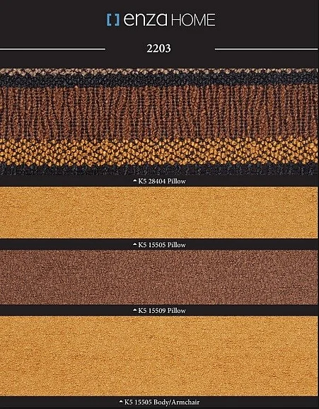 Enza Home Basel Accent Chair 2203 K5 Gk:15505 Mustard Ar:130 01486020
