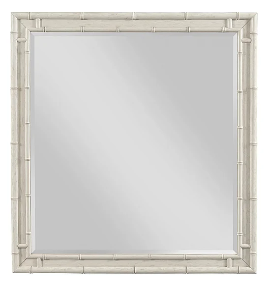 American Drew Grand Bay Vida Bamboo Mirror in Egret 016-020