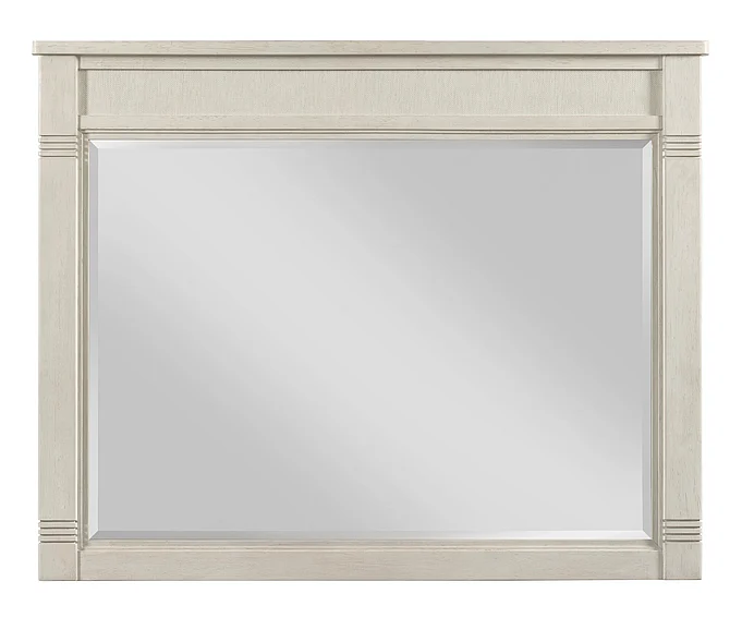 American Drew Grand Bay Lewes Landscape Mirror in Egret 016-040