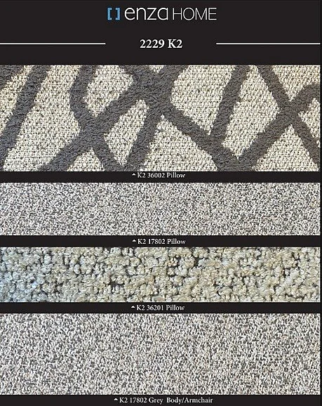 Enza Home Milan 4 Seat 2229 K2 Gk:17802 Gray Ar:217 Krl1:17802' 'Krl2:36201 Krl3:36002 01653555