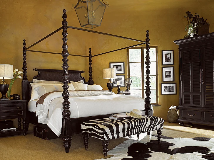 Tommy Bahama - Kingstown Malabar 2pc Poster Bedroom Set