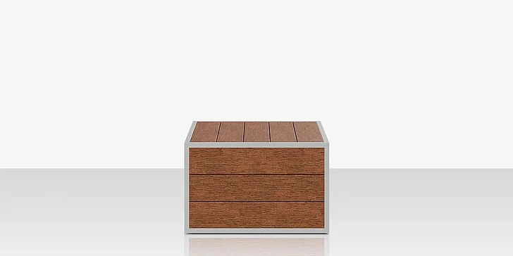 DecoScape Mod Slatted Ottoman SF-3015-140-SLA