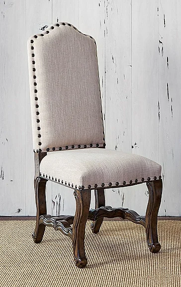 Ambella Home Florence Side Chair in Small Tweed 02007-615-021 (Set of 2)