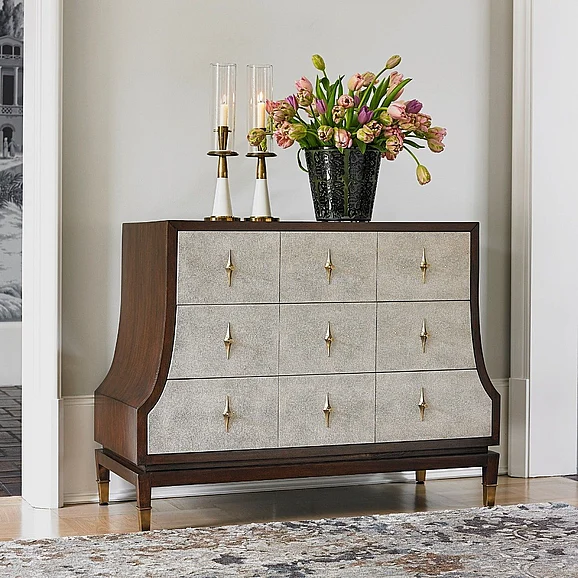 Ambella Home Tapered Chest in Walnut 02293-830-002