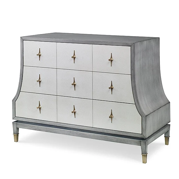 Ambella Home Tapered Chest in Ash Grey/Linen 02293-830-010
